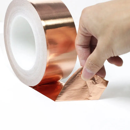 Single-sided adhesive copper foil tape(Free samples and custom specifications available)