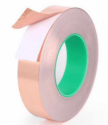 Electrical Repairs Copper Foil Tape,Copper Tape Double-Sided Conductive with Adhesive for EMI Shielding,Paper Circuits,Grounding（Copper foil tape）Samples and customized specifications can be provided free of charge